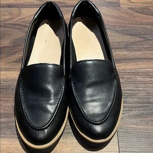 Aldo Classic Black Loafers